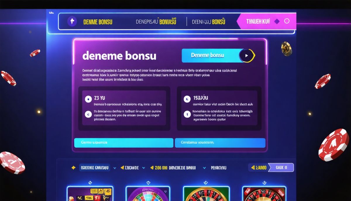 Deneme Bonuslarında Önemli Kurallar: Şartlar ve Çevrim Koşullarının Detaylı İnce